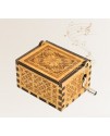 手搖 木質音樂盒 MUSIC BOX